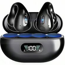 Open-Ear Wireless Headphones, Fashionable Clip-On Design With Refined Texture, Elegant And Premium Appearance, Type-C Charging Compatible With Mainstream Devices, Extra-Long Battery Life To Support International Academic Collaboration - Multiple Colors Available for Clip-on Earrings - View 8