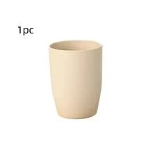1 chiếc cốc súc miệng nhiều màu sắc, cốc đựng bàn chải đánh răng, cốc đựng đồ dùng phòng tắm, cốc đựng bàn chải đánh răng chống rơi hình hoạt hình dễ thương, sáng tạo dành cho nam và nữ. - Nhiều màu - Xem 10