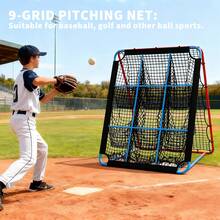 Techigher Rete di allenamento per baseball e softball - Stile 2 - Visualizzare 6