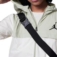 Nike Chaqueta ligera y cómoda de tejido para adolescentes varones - Blanco Verde - Ver 3