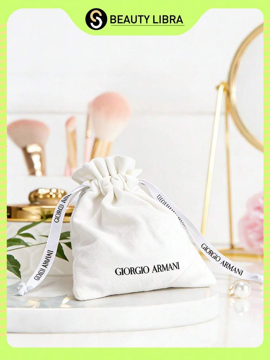 Giorgio Armani Cosmetic Bag, Drawstring Closure