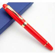 JINHAO X450 Fountain Pen M Nib (Chinese Red) - ChineseRed - View 1