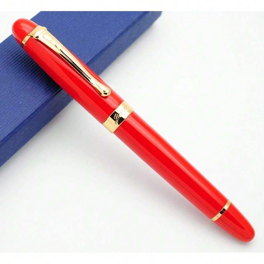 JINHAO X450 Fountain Pen M Nib (Chinese Red) - ChineseRed - View 1