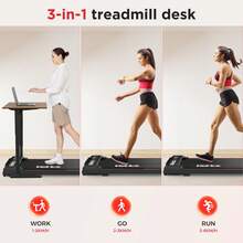 OYAJIA Treadmills - màu đen - Xem 5