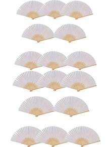 1个彩色折叠手扇，竹制框架设计，轻巧便携，适合夏季降温、家居/办公室装饰、婚礼派对礼品，优雅复古风格，是室内/户外休闲、旅行、房间装饰、可爱小物、母亲节礼物、卧室装饰、花园、厨房装饰、夏季、海滩、旅行必备、房间装饰、软萌玩具、毕业季礼物的理想之选。 - 彩色 - 查看 6