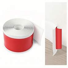 1 Gulungan Lis Dinding Vinyl, Lis Dekoratif Perekat Mandiri, Strip Dekoratif Perekat Mandiri Fleksibel, Desain Tekstur Serat Kayu, Dekorasi Rumah Ruang Tamu (2m X 8cm) - MultiWarna - View 11