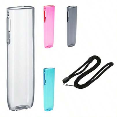 1pc Colorful Hard PC Protective Case For IQOS ILUMA I ONE, Suitable For IQOS Iluma I One Accessories, Made Of PC Leather Plastic Material