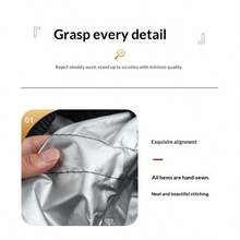 Polyester Car Tire Cover With High Visibility Reflective Strips, Enhanced Night-Time Safety, Better Visibility In Dim Conditions, Car Tire Protector - Auto Accessories, Car Interior, Women's Auto Accessories, Men's Auto Accessories - Tire Cover - View 6