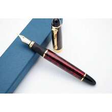 JINHAO X450 Fountain Pen M Nib (Luxury Gold Powder Paint) - 奢華金粉漆 - 查看 3