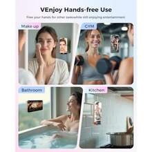 YQQ SUPERONE Magnetic Suction Phone Mount For Magsafe Case Silicone Octo Cup Buddy Sticky Phone Grip Holder For IPhone 17/16/15/14/13 Series Removable Hands-Free Selfie/Video For  And -Pink2179 - 粉色 - 查看 5