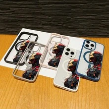 Marvel Patterned Phone Case, Iron Man, , Hulk, Thor, Hawkeye, Black Widow, Thanos, Avengers. Compatible With IPhone 17 ProMax, 17Pro, 17Air, 16, 15, 14, 13, And 12 Pro Models, With Shockproof Protection. A Unique Gift For Marvel Fans, Friends, Birthdays, Holidays, And Special Occasions. Great Gift Option For Anyone Who Loves Superheroes. - Blue - View 4