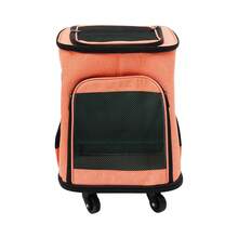 YUNRUX Portable Shopping Carts - 橘色 - 查看 3