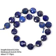 8x5mm Faceted Natural Stone Agate Quartz Beads Flat Round Loose Spacer Beading For Jewelry Making DIY Bracelet Necklace 7.5in - Beads - View 18