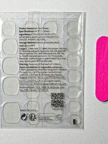 10片手工制作的按压式短指甲贴，波点美甲贴，法式美甲贴纸，棕色、红色、黑色、白色、粉色、蓝色美甲贴，可爱美甲贴，畅销手工五角星，3D瓢虫蝴蝶结装饰杏仁形美甲贴纸，适合女性和女孩，包含美甲工具 - 紅色 - 查看 12