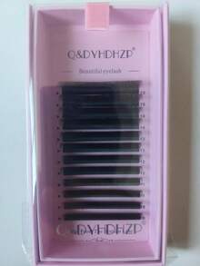 新款浓密U型YY假睫毛 8-15mm混合装 / 8-12mm混合装 / 10-15mm混合装 双层设计 C/D卷度 U型YY假睫毛 超柔软轻盈仿貂毛假睫毛 睫毛嫁接 单根假睫毛