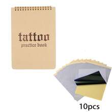 yikexuanli Ikxuan Tattoo Practice Skin Handbook, Includes 10 Sheets Of 1mm Double-Sided Realistic Tattoo Practice Skin, Comes With Tattoo Design Notebook, Suitable For Beginners And Tattoo Artists - Multicolor - View 15