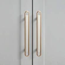 Modern Minimalist Luxury Gold Cabinet Door Handle, Drawer Cupboard Kitchen High-End Small Handle - Multicolor - View 2