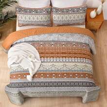 Quilt Sets - Brown Grey - View 3