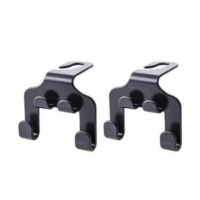 4-Hook Multi-Function Car Phone Holder Hook, Suitable For Hanging On The Back Of Car Rear Seats