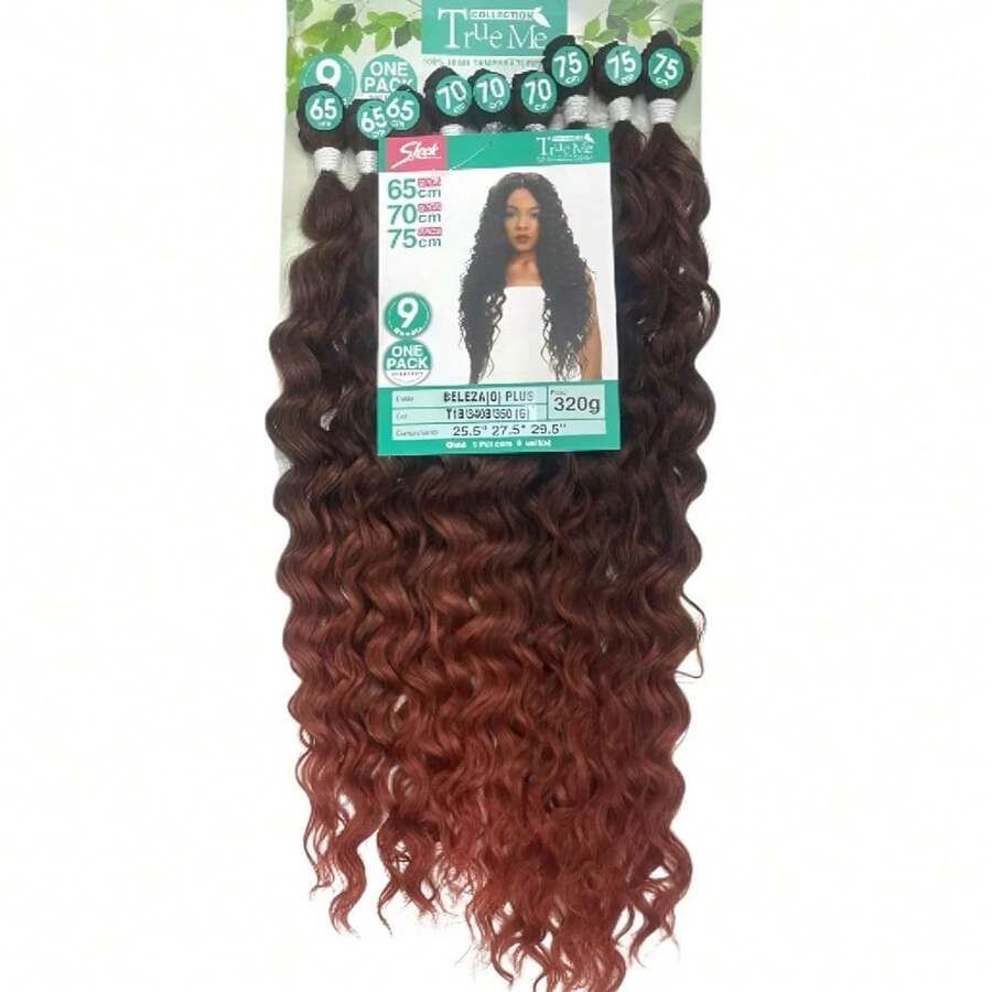 Organic Curly Hair - Beauty G Plus Sleek - 320g - T1B/340B/350G - View 1