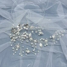 1个优雅休闲的ABS塑料发箍，适合所有季节