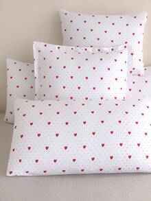 Vỏ gối mềm mại, chất liệu microfiber tốt nhất và giá rẻ - Vỏ gối chống dị ứng và thoáng khí, kích thước lớn, dài, tiêu chuẩn, cỡ Queen, Twin, Single, Double, Full, King, Body, European và Square, hoàn hảo cho bộ ga trải giường mọi mùa. - Đỏ và trắng - Xem 9