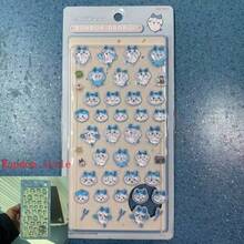 1张动漫卡通贴纸，可爱小猫咪图案，可重复使用防水贴纸，DIY手工贴纸，适用于DIY手机壳、DIY笔记本贴纸、DIY工艺品、笔记本电脑、礼品包装、派对装饰，是完美的节日礼物，也是送给粉丝和朋友的礼物。 - 彩色 - 查看 8