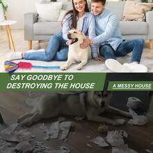 Dog Tug Of War Toy, Pet Chew Toy, Squeaky Stretchy Tug Rope Toy, Suitable For Small, Medium And Large Dogs - Multicolor - View 6