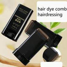 1pc Disposable Hair Dye Brush Comb, Quick Cover White Hair, Long-Lasting Non-Fading, Portable Hair Dye Pen ,Hair Styling Kit ,Hair Tool - Multicolor - View 2