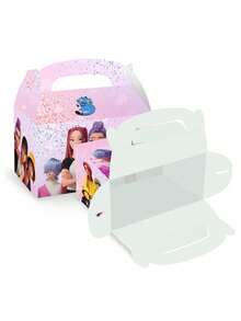 Mattel 12个/24个/套 卡通人物手办，K-POP，糖果盒装饰，原创收藏人偶，时尚派对装饰，情人节礼物，新年礼物，礼品包装 - 彩色 - 查看 6