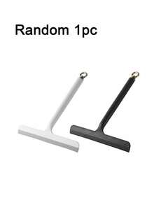 Multi-Functional Handheld Squeegee - Suitable For Bathroom Windows, Doors And Car Glass - Durable Plastic Cleaning Tool, Glass Surface Cleaner, Plastic Silicone Material, Ergonomic Handle, Applicable For Bathroom, Kitchen, Shower, Mirrors, Tiles, Countertops - Space-Saving Multipurpose - Multicolor - View 8
