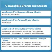 W11581316 LP转换套件适用于Amana、Estate、Kitchen-Aid、Roper、Sears等品牌的29英寸烘干机 - 米色 - 查看 5