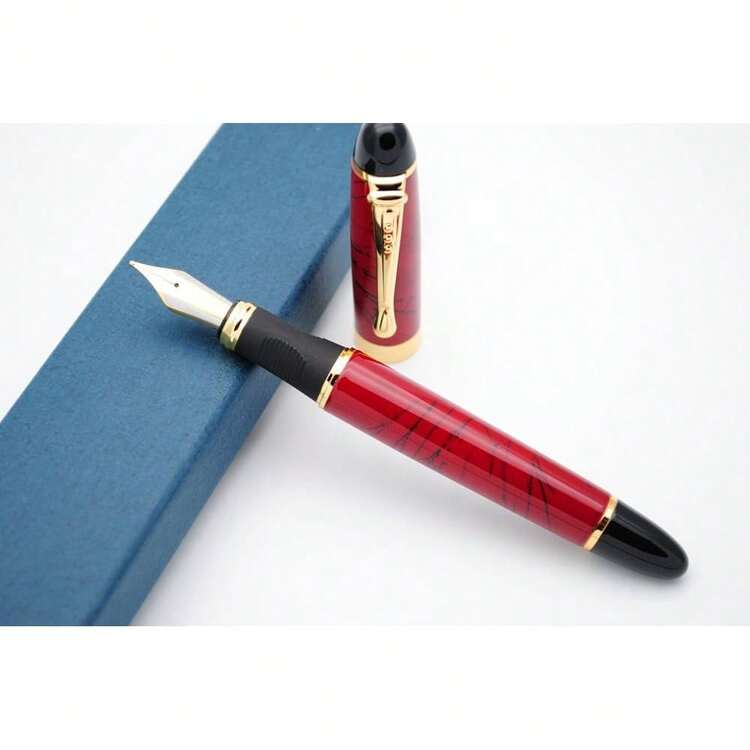 JINHAO X450 Fountain Pen M Nib (Bright Red) - BrightRed - View 3