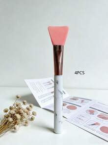 乾淨矽膠面膜刷1入組面部護理泥膜護膚工具