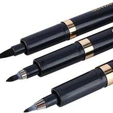 3 piezas de caligrafa japonesa china Shodo Brush Ink Pen Writing Drawing Craft para papelera escolar de MAVIS LAVEN - como se muestra en la figura - Ver 6