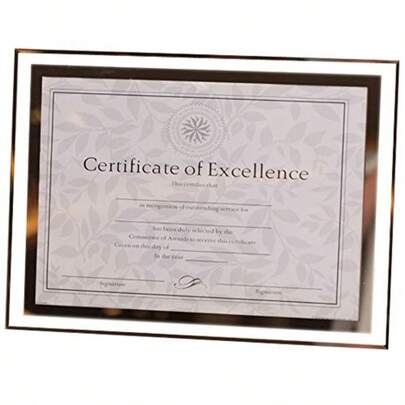 Graces Dawn¨ Crystal glass A4 Photo Diploma Document Frame Frame picture size 8 1 2" x 11'' 217mm*279mm A4