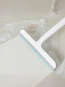 Multi-Functional Handheld Squeegee - Suitable For Bathroom Windows, Doors And Car Glass - Durable Plastic Cleaning Tool, Glass Surface Cleaner, Plastic Silicone Material, Ergonomic Handle, Applicable For Bathroom, Kitchen, Shower, Mirrors, Tiles, Countertops - Space-Saving Multipurpose - Multicolor - View 3