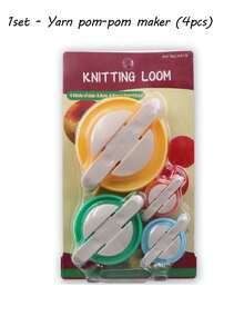 手动曲柄绕线器 | 适用于纱线、绳索、细线、丝带、头发及其他重型工艺工具 - 配有夹紧装置、速度控制和稳定底座 - 非常适合手工制作、钩织娃娃、绒球、流苏等 - 粉色和白色 - 操作简便 - 彩色 - 查看 6