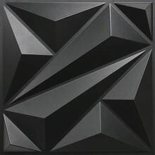 Paneles de pared 3D - [Negro] - Ver 2