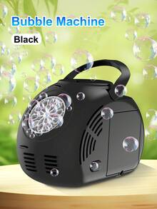 便携式手持泡泡机，全自动泡泡机，户外泡泡道具，可用作派对和聚会的泡泡玩具（不含电池和泡泡水）