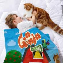 The La Granja De Zenon Michael Throw Blanket Gifts For Fans Lover Girls Boys Women Present Hoodie Him Bed - Phong cách hình ảnh chính - Xem 3