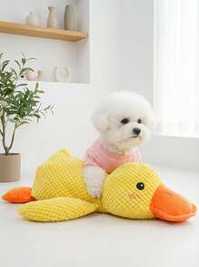 PETSIN 狗狗玩具毛绒狗发声吱吱叫玩具各种动物宠物玩具适合中大型犬填充小狗咀嚼玩具可爱狗狗伴侣礼物玩具 - 彩色 - 查看 7