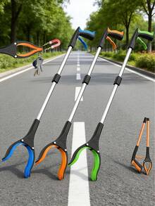 1pc 32-Inch Foldable Grabber - Practical & Lightweight Household Tool, Suitable For Elderly And Home Cleaning, Foldable & Lightweight Picker