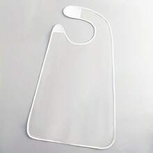 This Durable Adult Apron Is Washable, Sturdy, Stain-Resistant, And Reusable, Perfectly Complementing Your Outfit To Effectively Protect Your Clothes From Stains. Made Of Lightweight Waterproof PVC Material, It Is Easy To Wipe Clean And Resists Sauce, Grease, And Beverage Stains. The Elastic Neckline Fits Most Body Types, And The Reinforced Black Trim Enhances Durability. Suitable For Casual Dining, Travel, Or Use By The Elderly. - Multicolor - View 5