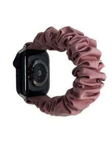 Elastic Hair Tie Watch Band For Apple Watch, 42/44/45mm Nylon Stretch Loop Strap Compatible With IWatch 7/8/Ultra 2, Women's Bracelet Watchband - Multicolor - View 7