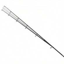 Multi-Purpose Carbon Fiber Casting Spinning Rod, Guide Ring Ergonomic Handle, Light Sensitive For Seawater Fishing Trips Use - Default - View 7