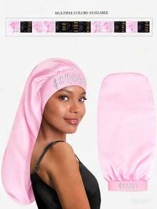 實心捲髮帽絲綢禮帽緞帽