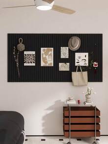 6片装毛毡墙砖，可移除免钉毛毡板，粘性软木板，适用于办公室备忘录，吸音毛毡板，可重复使用的办公室/教室毛毡软木板，创意墙面通知和任务板，可替代白板，支持笔记/照片/海报/便签和提醒，适用于家庭办公室、照片墙装饰、教室展示、课程公告、幼儿教育、学习照片墙、卧室备忘录板、任务跟踪、节日装饰、公司文化墙 - 彩色 - 查看 3