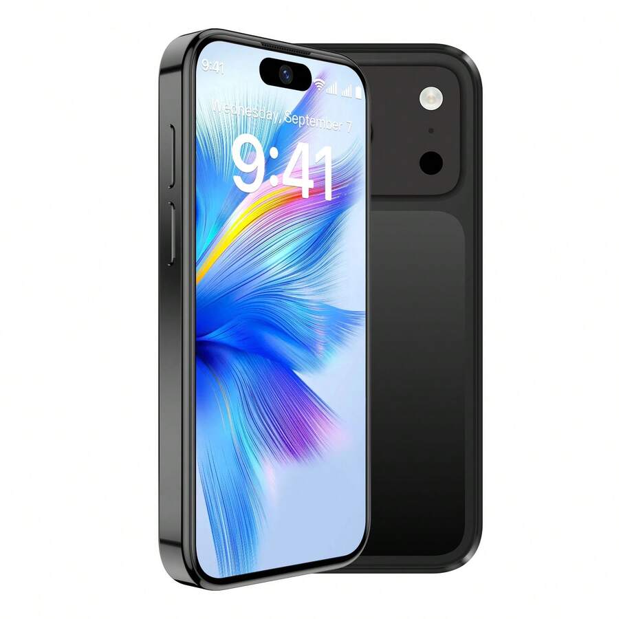 4G Network Mini Smart Phone - Android 12 System. 2000mAh Battery. 3GB + 32GB. 2MP Front And 5MP Rear Cameras. Downloads App  Via Wi - Fi. Black / Blue / Orange. Valentine's Day Gift. Mini Phone. - 黑色 - 查看 1