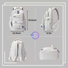 Kids Backpack For Girls Aesthetic School Backpack For Teen Girls Elementary Middle School Bookbag